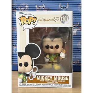 Walt Disney World 50th Anniversary Aloha Mickey Mouse Pop! Vinyl Figure